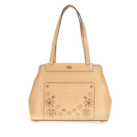 MICHIAL Kor Meredith Butternut Leather Medium  Shoulder Bag Purse - Picture 1 of 13